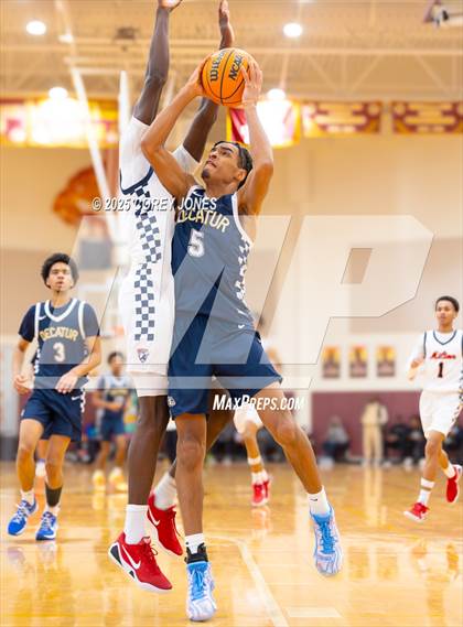 Thumbnail 2 in Milton vs Decatur (Hard In The Paint) photogallery.