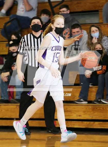Thumbnail 3 in Port Allegany @ Coudersport (District IX A Semi Final) photogallery.