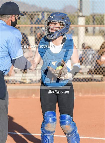 Thumbnail 1 in Valley Union vs Joseph City (AIA 1A round 1 Playoff) photogallery.