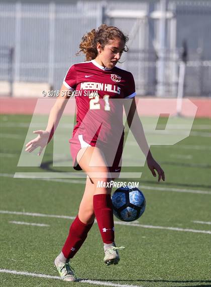 Thumbnail 1 in Mission Hills vs. Nolan Catholic (23rd Annual SoCal Soccer Classic) photogallery.