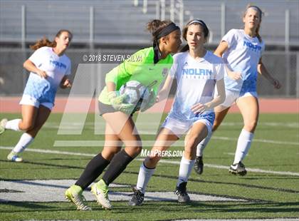 Thumbnail 3 in Mission Hills vs. Nolan Catholic (23rd Annual SoCal Soccer Classic) photogallery.