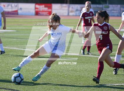 Thumbnail 2 in Mission Hills vs. Nolan Catholic (23rd Annual SoCal Soccer Classic) photogallery.