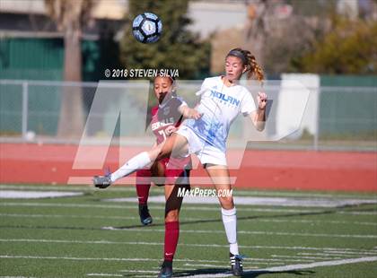 Thumbnail 1 in Mission Hills vs. Nolan Catholic (23rd Annual SoCal Soccer Classic) photogallery.