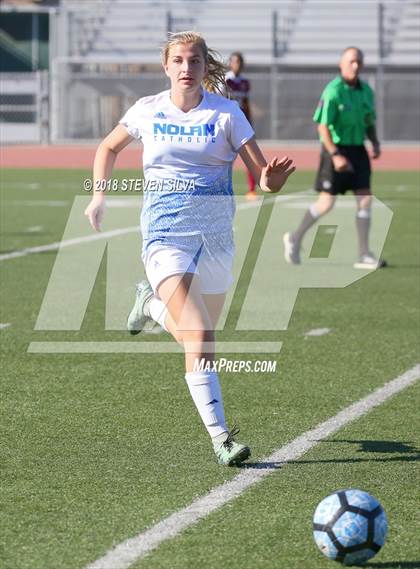 Thumbnail 1 in Mission Hills vs. Nolan Catholic (23rd Annual SoCal Soccer Classic) photogallery.