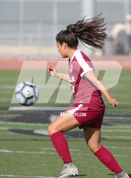 Thumbnail 1 in Mission Hills vs. Nolan Catholic (23rd Annual SoCal Soccer Classic) photogallery.