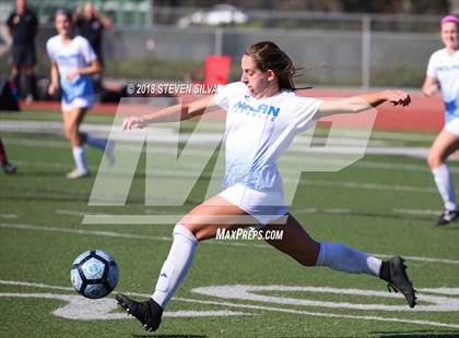Thumbnail 2 in Mission Hills vs. Nolan Catholic (23rd Annual SoCal Soccer Classic) photogallery.