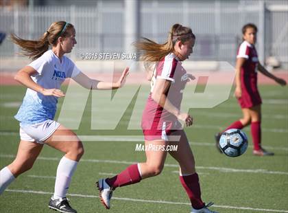 Thumbnail 3 in Mission Hills vs. Nolan Catholic (23rd Annual SoCal Soccer Classic) photogallery.