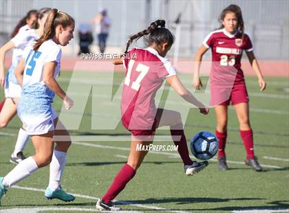 Thumbnail 3 in Mission Hills vs. Nolan Catholic (23rd Annual SoCal Soccer Classic) photogallery.