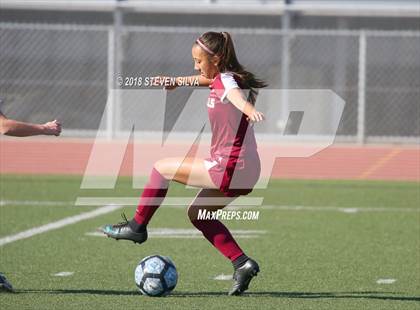 Thumbnail 2 in Mission Hills vs. Nolan Catholic (23rd Annual SoCal Soccer Classic) photogallery.
