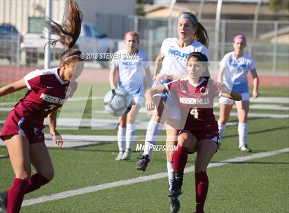 Thumbnail 1 in Mission Hills vs. Nolan Catholic (23rd Annual SoCal Soccer Classic) photogallery.