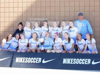 Thumbnail 2 in Mission Hills vs. Nolan Catholic (23rd Annual SoCal Soccer Classic) photogallery.