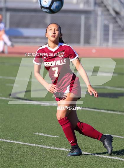 Thumbnail 3 in Mission Hills vs. Nolan Catholic (23rd Annual SoCal Soccer Classic) photogallery.