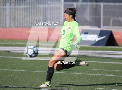 Thumbnail 3 in Mission Hills vs. Nolan Catholic (23rd Annual SoCal Soccer Classic) photogallery.