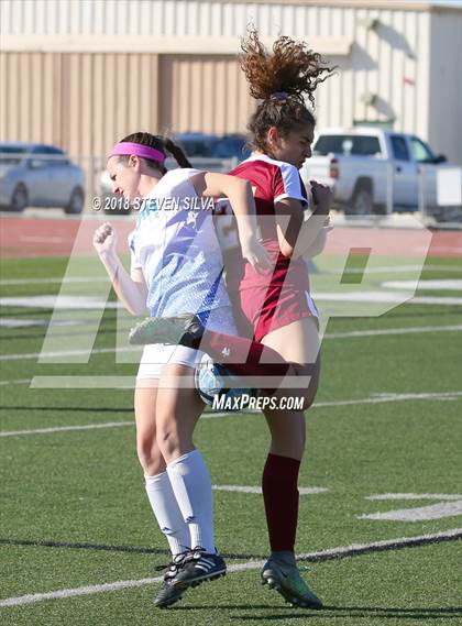 Thumbnail 3 in Mission Hills vs. Nolan Catholic (23rd Annual SoCal Soccer Classic) photogallery.
