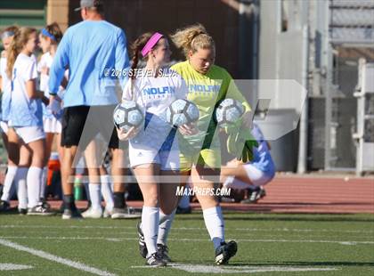 Thumbnail 2 in Mission Hills vs. Nolan Catholic (23rd Annual SoCal Soccer Classic) photogallery.