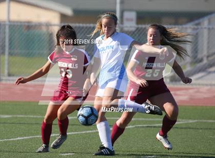 Thumbnail 1 in Mission Hills vs. Nolan Catholic (23rd Annual SoCal Soccer Classic) photogallery.