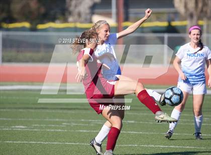 Thumbnail 3 in Mission Hills vs. Nolan Catholic (23rd Annual SoCal Soccer Classic) photogallery.