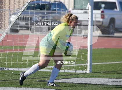 Thumbnail 3 in Mission Hills vs. Nolan Catholic (23rd Annual SoCal Soccer Classic) photogallery.