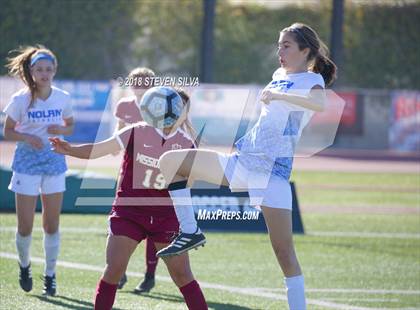 Thumbnail 1 in Mission Hills vs. Nolan Catholic (23rd Annual SoCal Soccer Classic) photogallery.