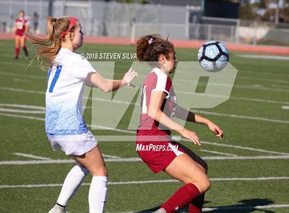 Thumbnail 2 in Mission Hills vs. Nolan Catholic (23rd Annual SoCal Soccer Classic) photogallery.