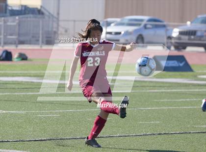 Thumbnail 2 in Mission Hills vs. Nolan Catholic (23rd Annual SoCal Soccer Classic) photogallery.