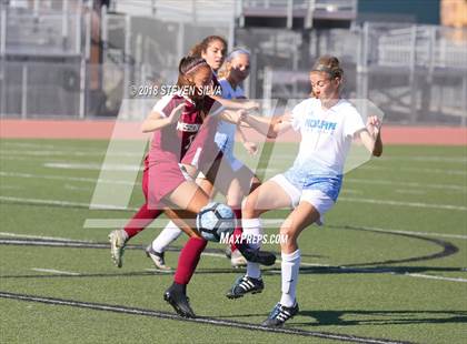 Thumbnail 1 in Mission Hills vs. Nolan Catholic (23rd Annual SoCal Soccer Classic) photogallery.
