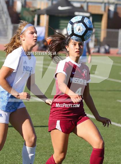 Thumbnail 1 in Mission Hills vs. Nolan Catholic (23rd Annual SoCal Soccer Classic) photogallery.