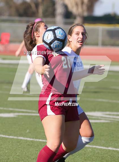 Thumbnail 2 in Mission Hills vs. Nolan Catholic (23rd Annual SoCal Soccer Classic) photogallery.