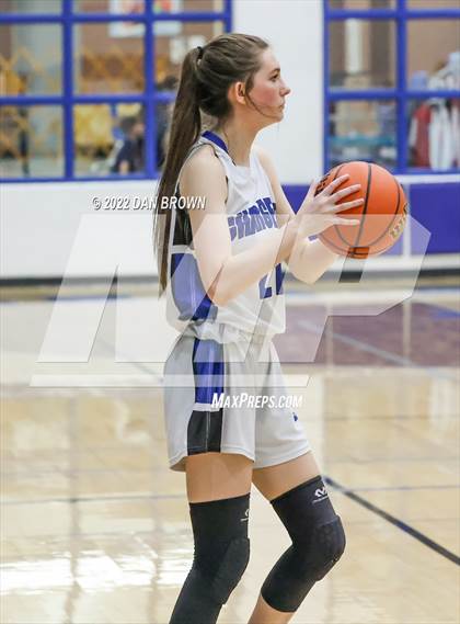 Thumbnail 2 in Dallas Christian vs. Southwest Christian School (TAPPS 5A Regional Semifinal) photogallery.