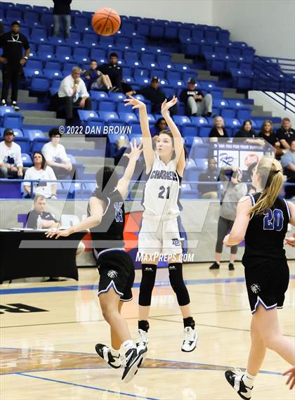 Thumbnail 2 in Dallas Christian vs. Southwest Christian School (TAPPS 5A Regional Semifinal) photogallery.
