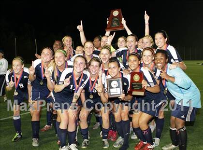 Thumbnail 2 in Ardrey Kell vs Leesville Road (NCHSAA 4A Final) photogallery.