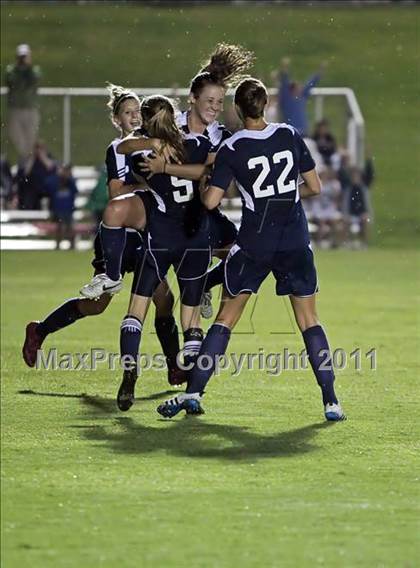 Thumbnail 3 in Ardrey Kell vs Leesville Road (NCHSAA 4A Final) photogallery.