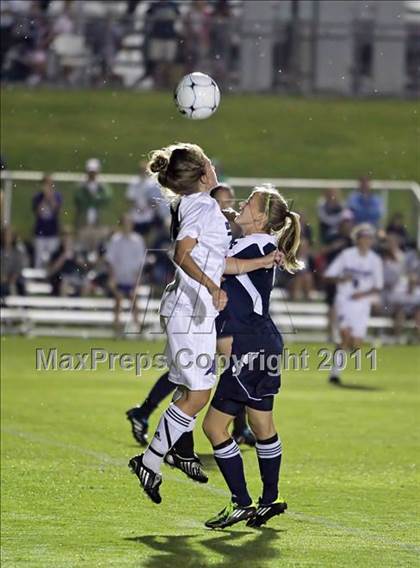 Thumbnail 2 in Ardrey Kell vs Leesville Road (NCHSAA 4A Final) photogallery.