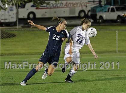 Thumbnail 2 in Ardrey Kell vs Leesville Road (NCHSAA 4A Final) photogallery.
