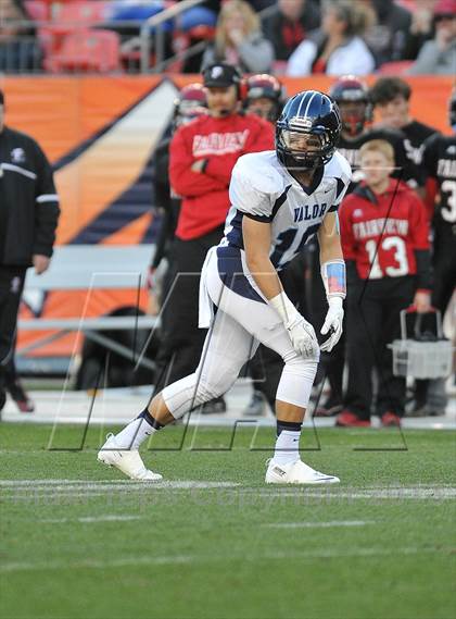 Thumbnail 1 in Valor Christian vs. Fairview (CHSAA 5A Final) photogallery.