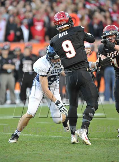 Thumbnail 2 in Valor Christian vs. Fairview (CHSAA 5A Final) photogallery.
