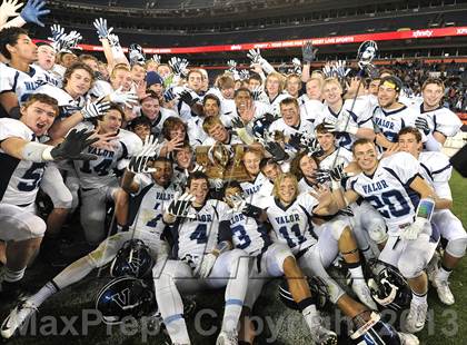 Thumbnail 3 in Valor Christian vs. Fairview (CHSAA 5A Final) photogallery.