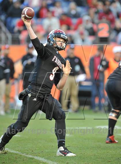 Thumbnail 2 in Valor Christian vs. Fairview (CHSAA 5A Final) photogallery.