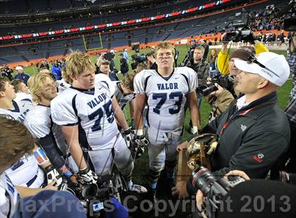 Thumbnail 3 in Valor Christian vs. Fairview (CHSAA 5A Final) photogallery.