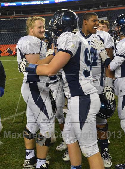 Thumbnail 2 in Valor Christian vs. Fairview (CHSAA 5A Final) photogallery.