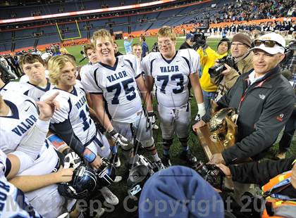 Thumbnail 3 in Valor Christian vs. Fairview (CHSAA 5A Final) photogallery.