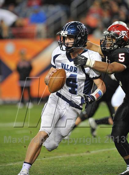 Thumbnail 3 in Valor Christian vs. Fairview (CHSAA 5A Final) photogallery.