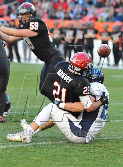 Thumbnail 2 in Valor Christian vs. Fairview (CHSAA 5A Final) photogallery.