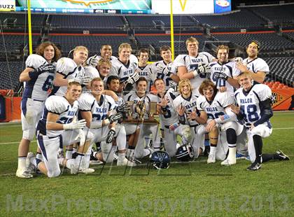 Thumbnail 2 in Valor Christian vs. Fairview (CHSAA 5A Final) photogallery.