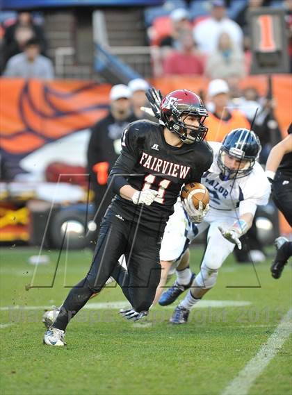 Thumbnail 2 in Valor Christian vs. Fairview (CHSAA 5A Final) photogallery.