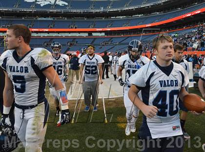 Thumbnail 1 in Valor Christian vs. Fairview (CHSAA 5A Final) photogallery.