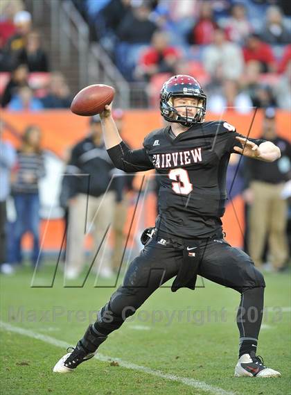 Thumbnail 3 in Valor Christian vs. Fairview (CHSAA 5A Final) photogallery.