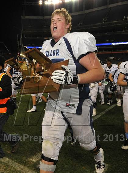Thumbnail 2 in Valor Christian vs. Fairview (CHSAA 5A Final) photogallery.