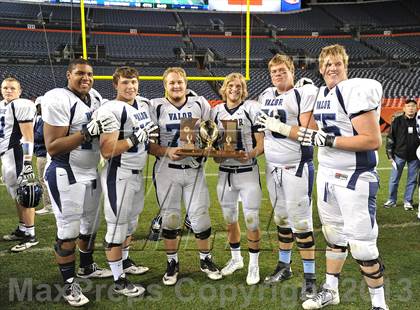 Thumbnail 1 in Valor Christian vs. Fairview (CHSAA 5A Final) photogallery.