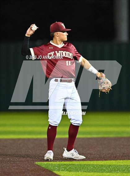 Thumbnail 1 in Cypress Woods @ Tomball Memorial (UIL 6A Region 2 Bi-District Playoff - Game 1) photogallery.